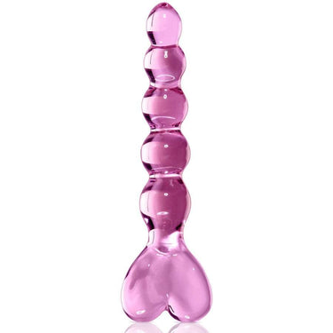 Dildo in Vetro Soffiato, Stimolazione Intensa Anale e Vaginale
